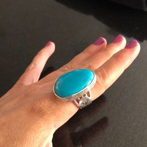 Silpada turquoise ring